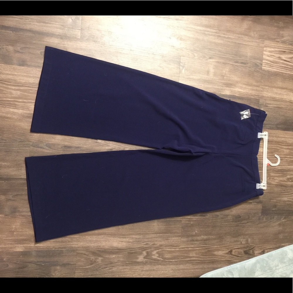 MODCLOTH Wide legged navy slacks sz XL